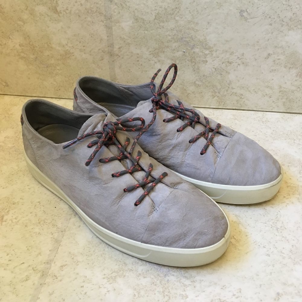 ECCO SOFT 8 DYNEEMA SNEAKERS IN FULL GRAIN LEATHER